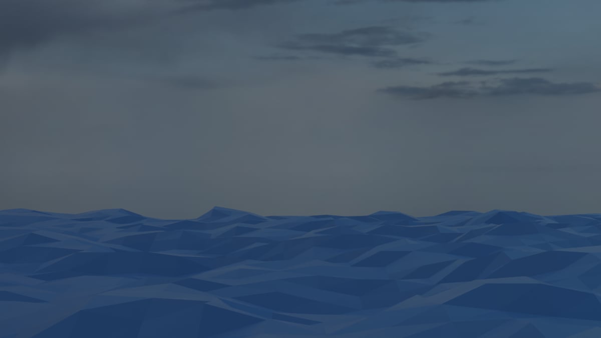 image for CARA MEMBUAT LOWPOLY LAUT DI BLENDER button