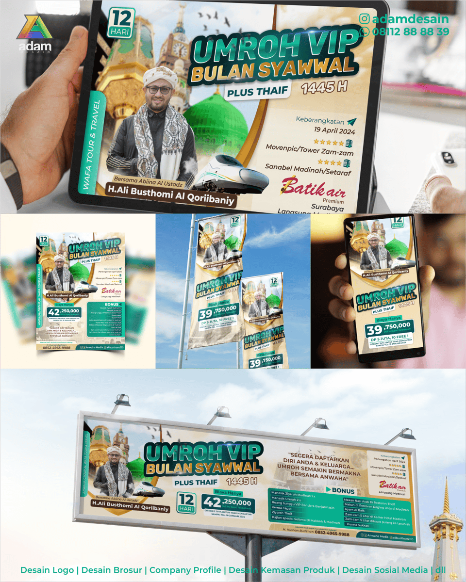 Image for Portofolio Desain Brosur Umrah