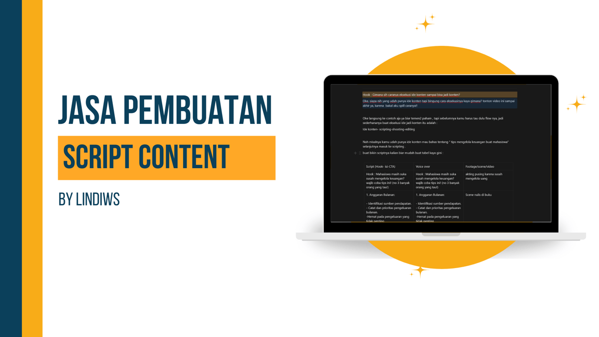 image for Jasa pembuatan script content  button