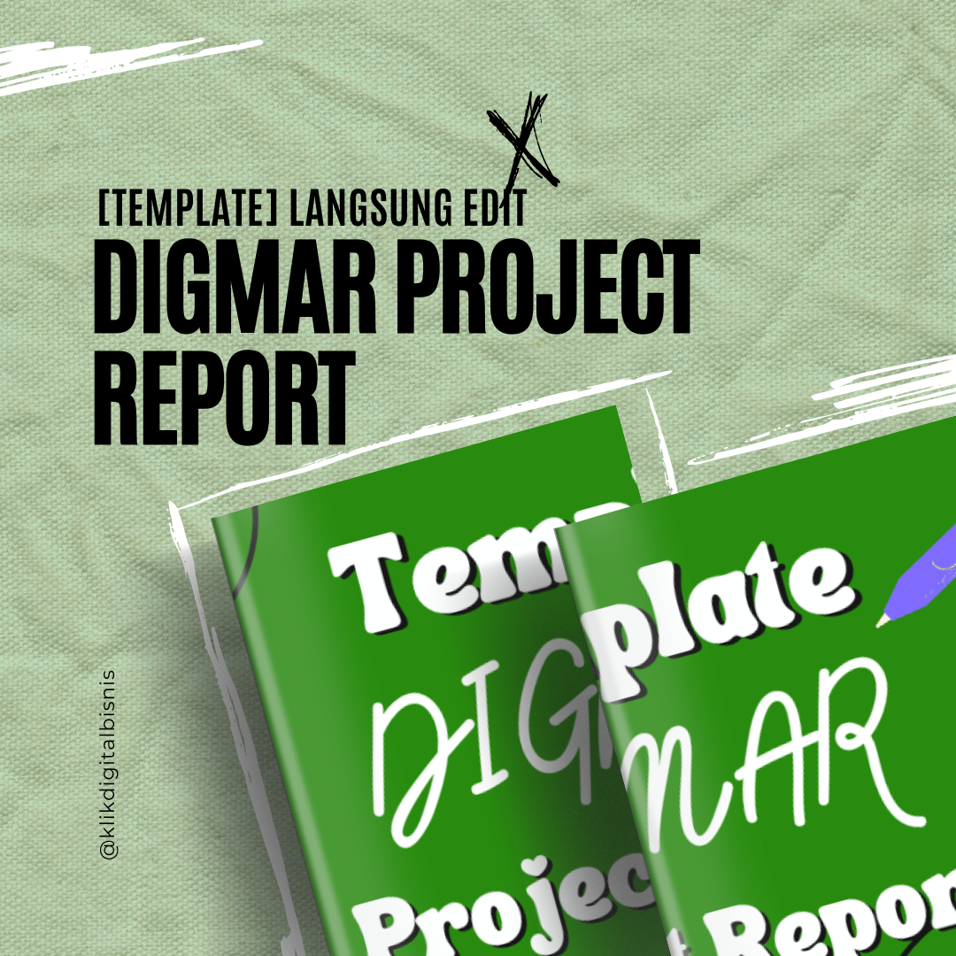 image for Template Digital Marketing Project Report button