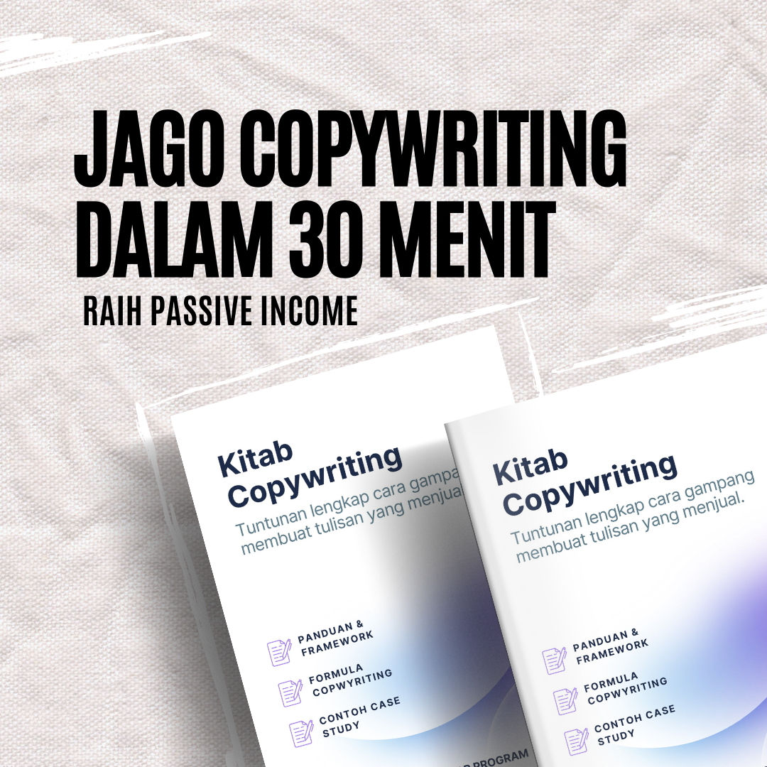 image for  EBOOK JAGO COPYWRITING DALAM 30 MENIT, Siap Raih Passive Income! button