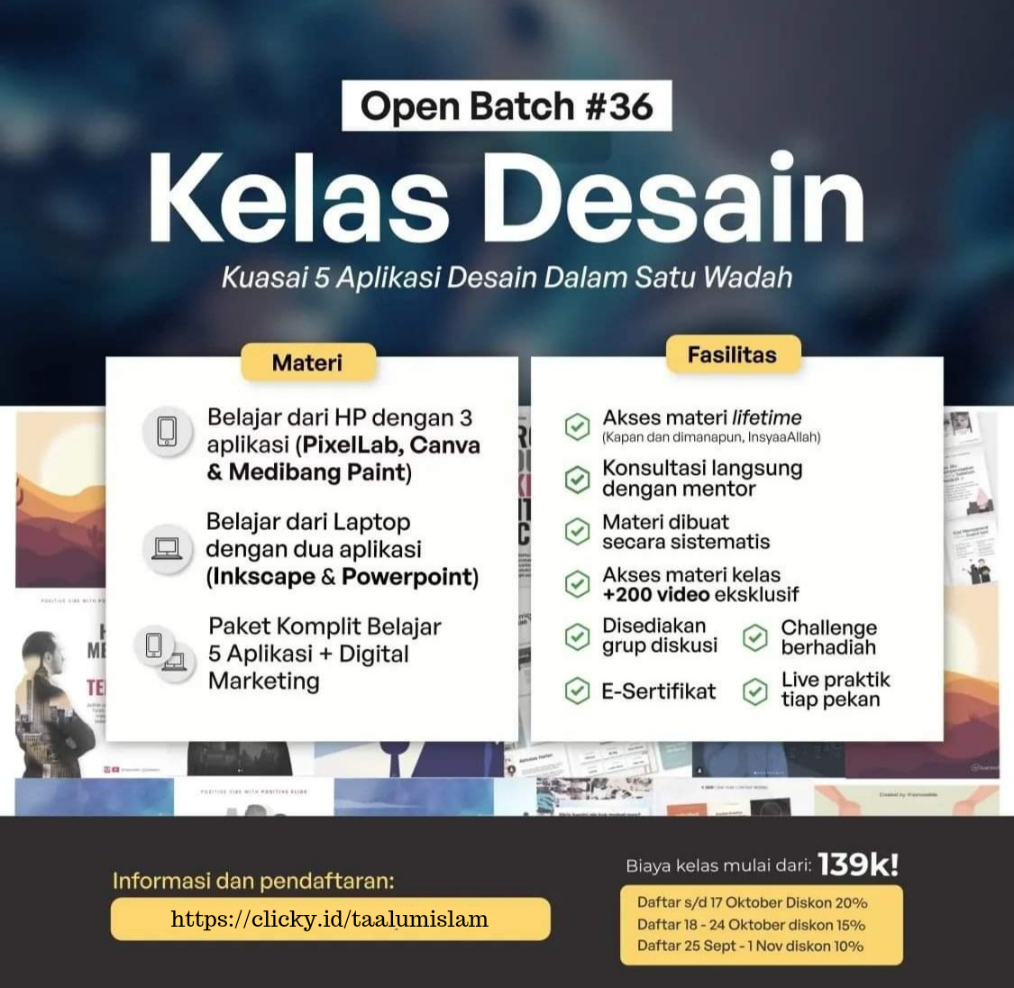 image for Kelas Desain  button