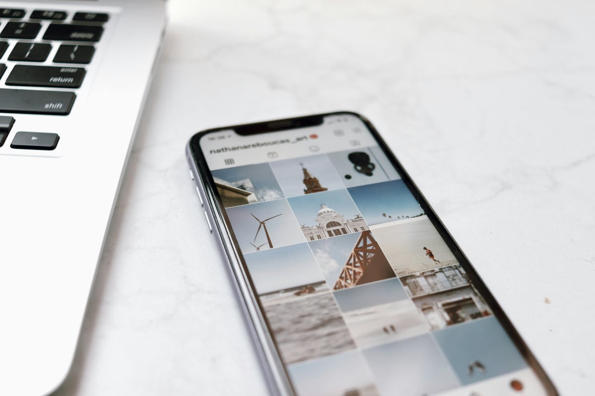 image for FREE Template Feed Instagram button