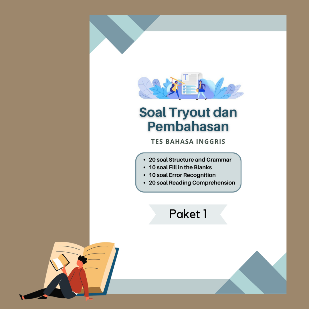 image for Soal Tryout TBI dan Pembahasan Lengkap Hanya Rp10.000 button