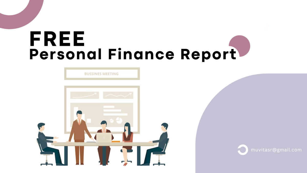 image for Free Template Personal Financial Report button