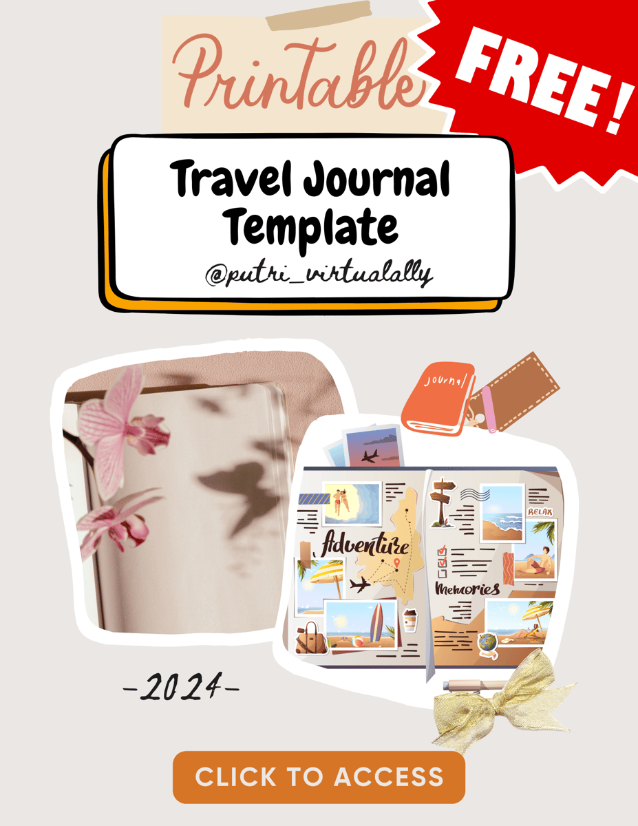 image for [FREE] Printable Travel Journal Template button