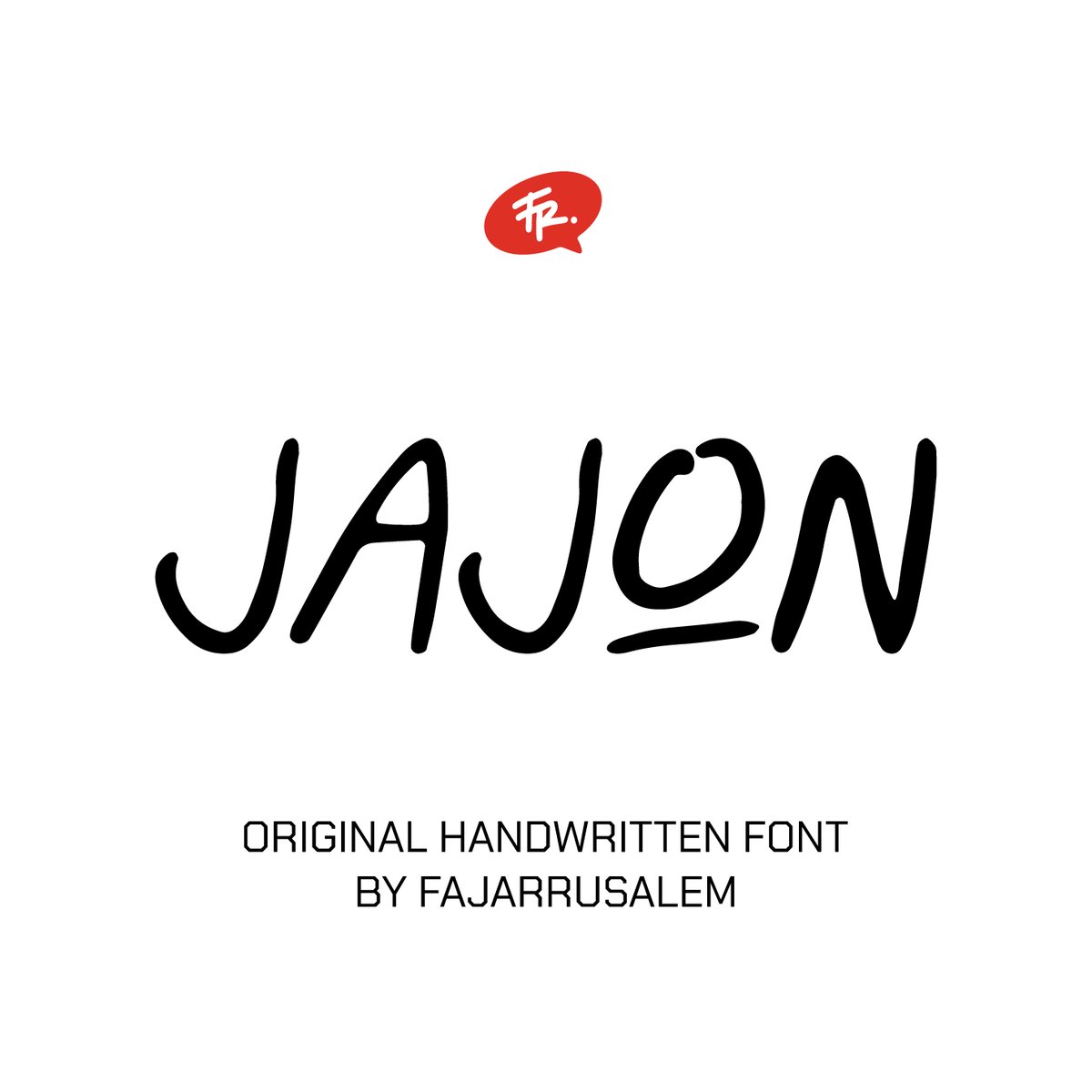 image for JAJON | HANDWRITTEN BY FAJARRUSALEM button