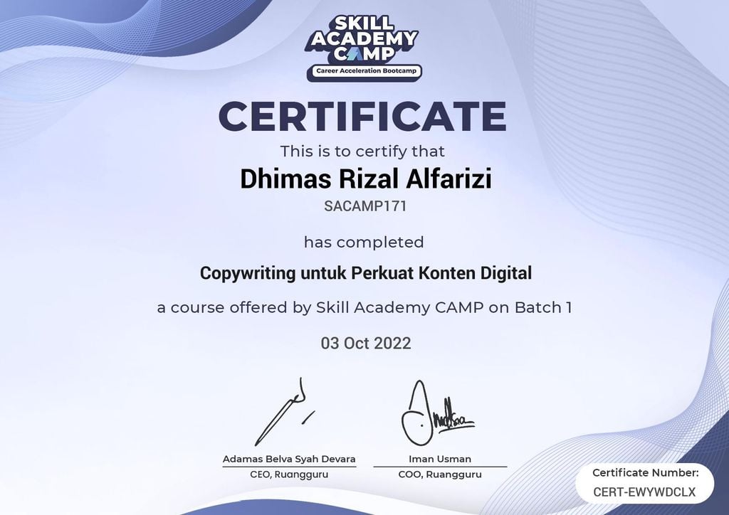 Image for Certification