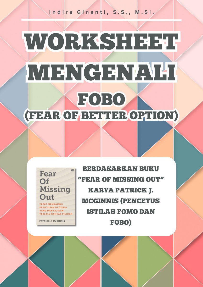 image for [Worksheet] Mengenali FOBO (Fear of Better Option) button