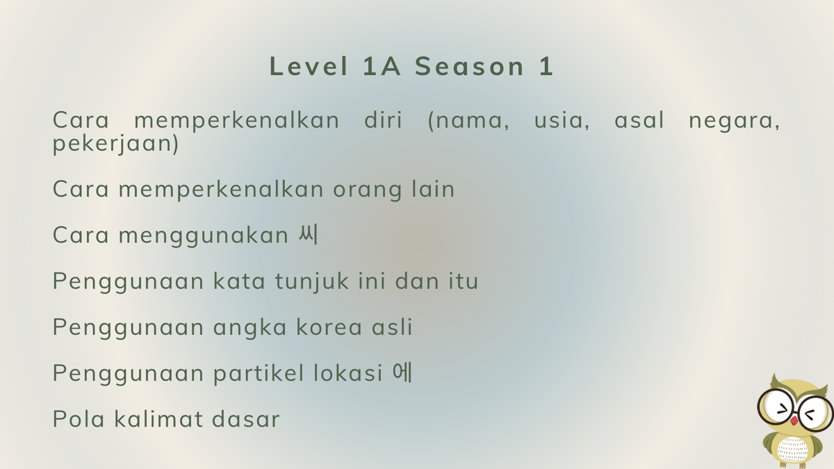 Bakal belajar apa aja? 👇