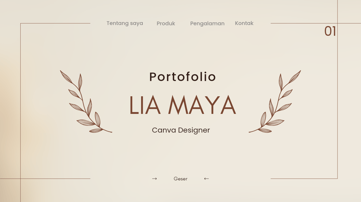 image for My portfolio button