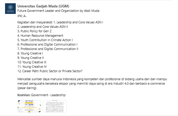 image for Kuliah di UGM dan UNAIR secara GRATIS selama satu semester! button