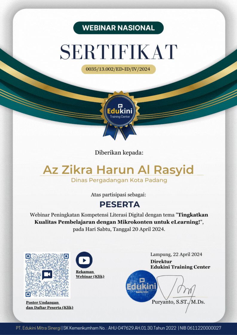 Image for Arsip Pelatihan 