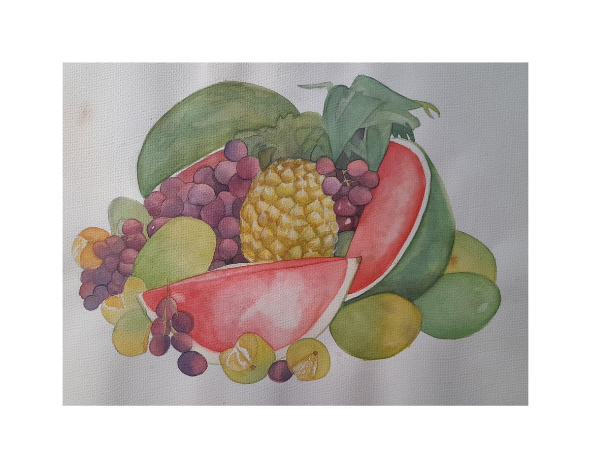 Watercolor & Colored Pencils, image 2
