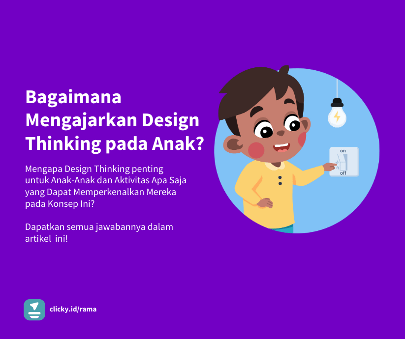 image for Modul Bagaimana Mengajarkan Design Thinking pada Anak? button