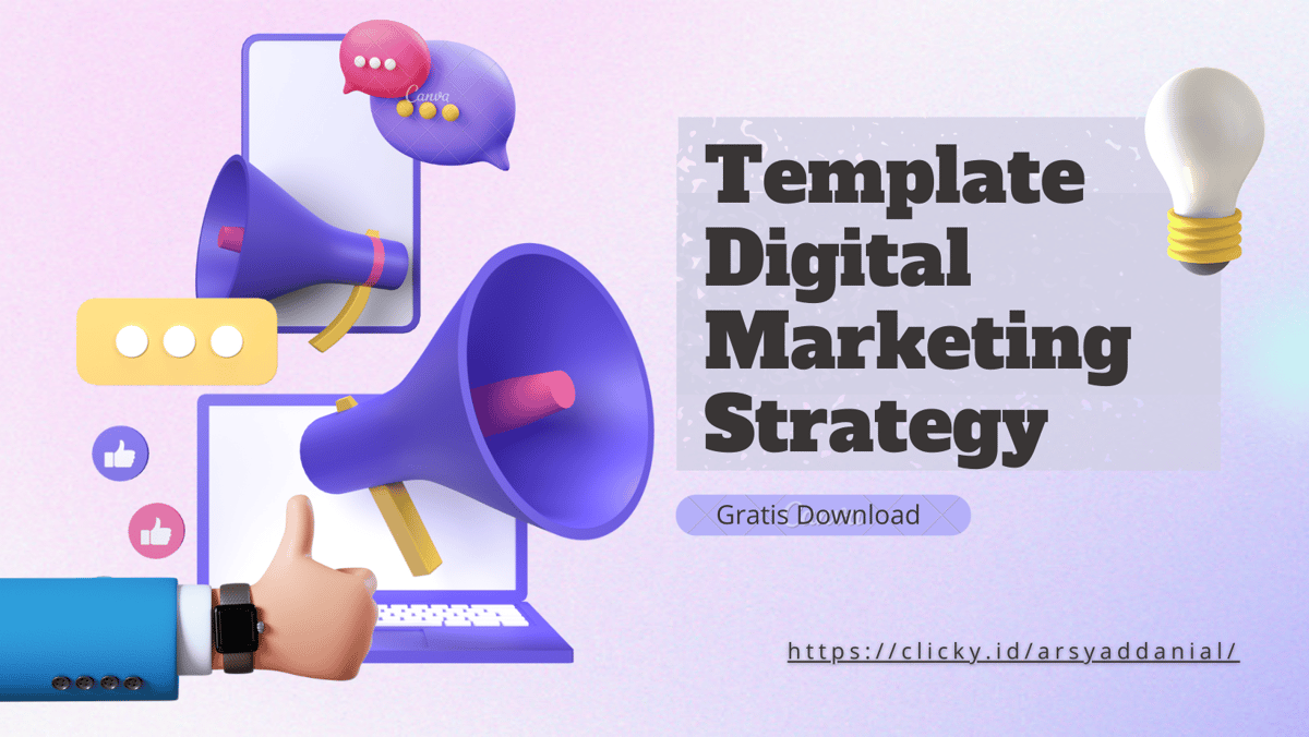 image for Full Social Media Strategy Template button