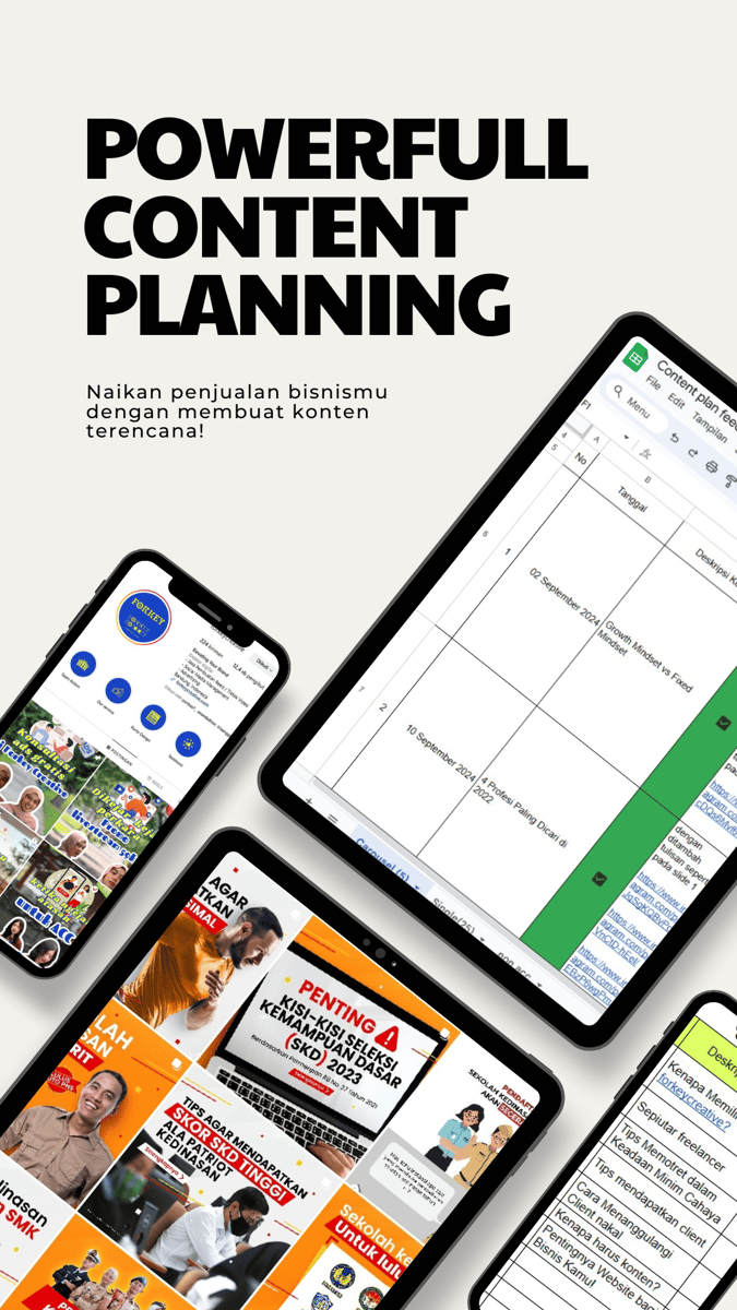 image for TEMPLATE GRATIS CONTENT PLAN TERENCANA button