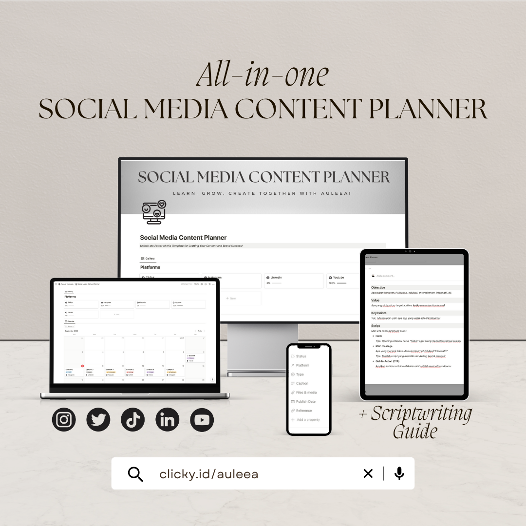 image for All-in-One Social Media Content Planner button