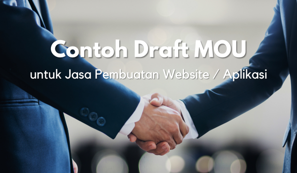 Highlight image for [FREE] Template MOU Jasa Pembuatan Website / Aplikasi Microsoft Word