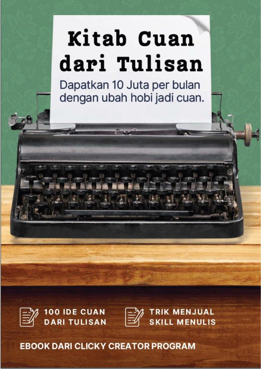 image for Ebook Cuan dari Tulisan button