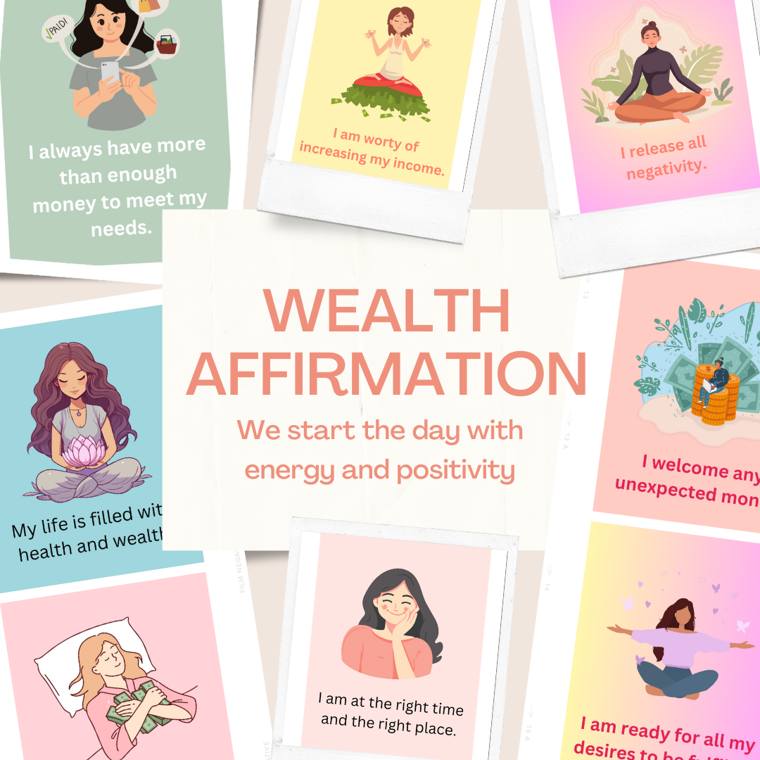 image for Manifestation - Wealth Daily Affirmation button