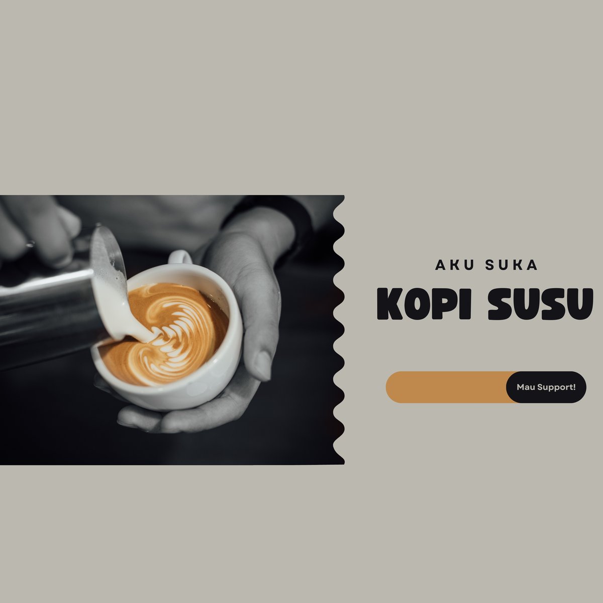 image for Support Aku Pake Kopi Aja Lho! button