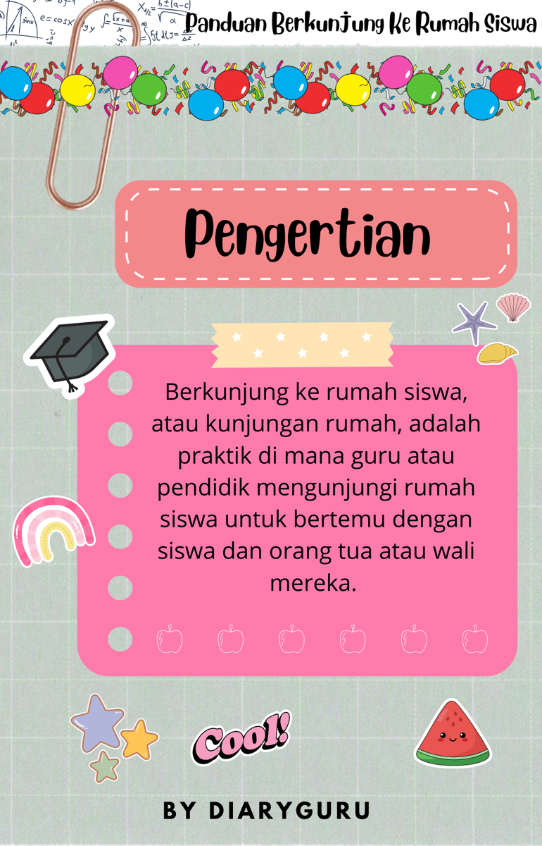 Image 1 for Gambaran isi e-book Panduan Berkunjung Ke Rumah Siswa 