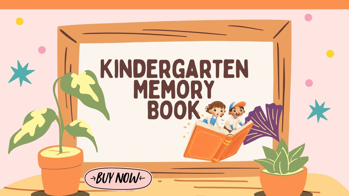 image for E-book: Kindergarten Memory Book button