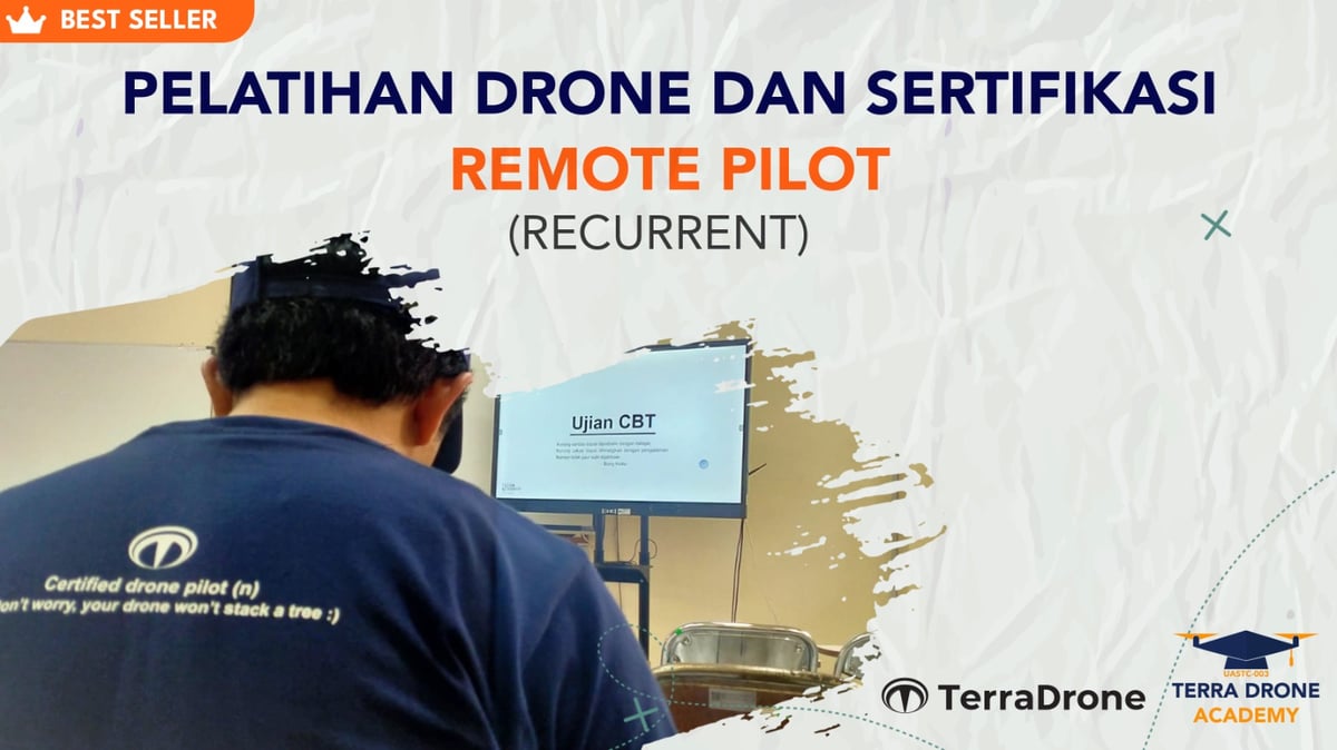 image for Refreshment Sertifikat (2 tahun) - Sertifikasi Remote Pilot (Full Online) button