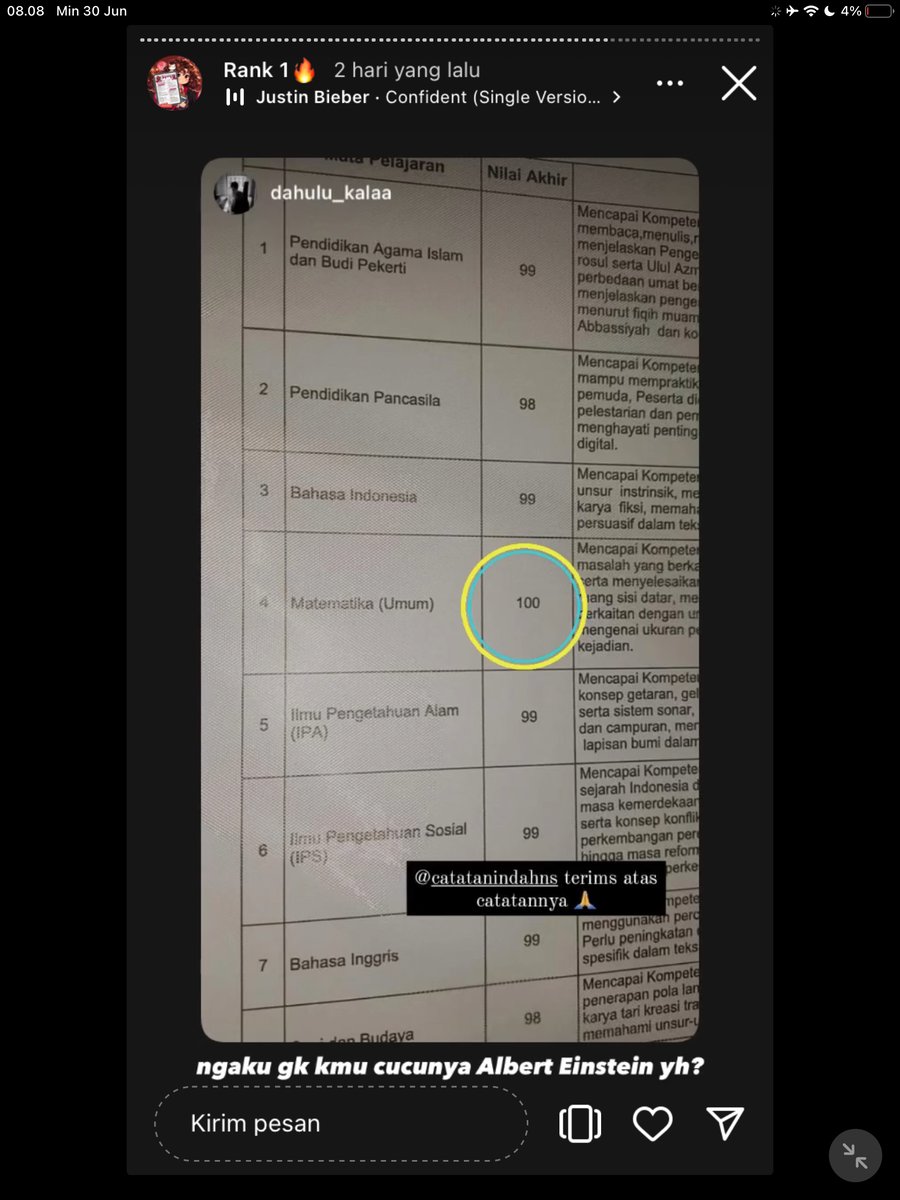 Image for FOTO KORBAN KECANDUAN BELAJAR PAKE "CATATAN INDAH" (GESER GAMBAR/CEK HIGHLIGHT IG CATATANINDAHNS BAGIAN "RANK 1"