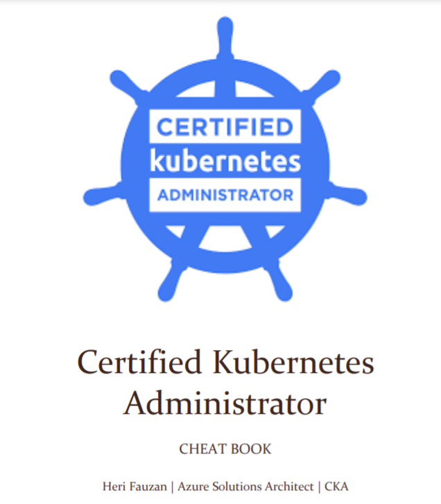 image for Buku Contekan: Certified Kubernetes Administrator button