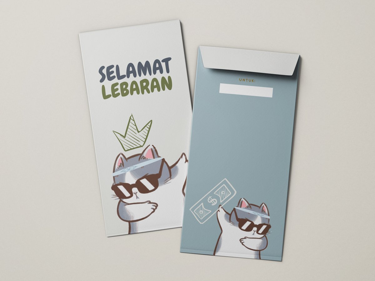 image for Amplop dan Kartu Lebaran 3 button