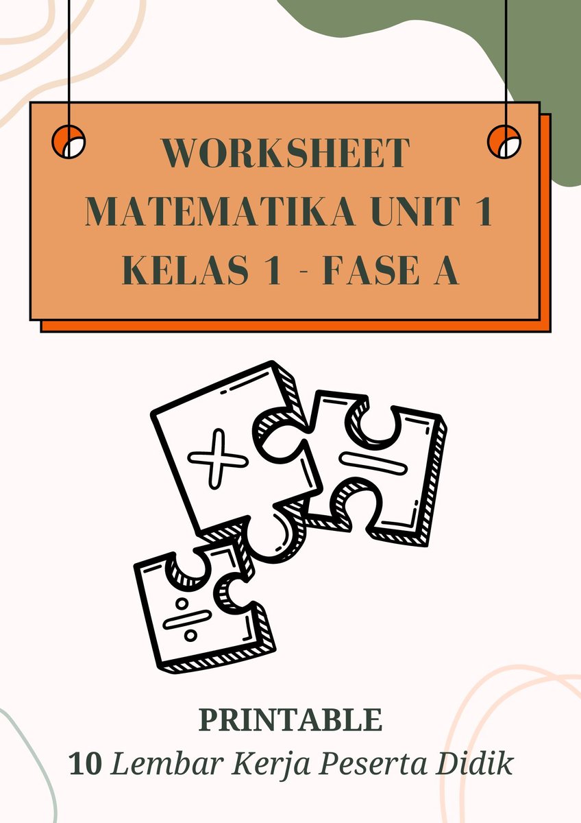 image for Worksheet / LKPD Matematika Unit 1 Kelas 1 button