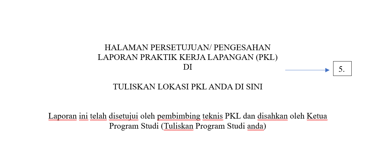Image 3 for Begini preview template laporan PKL