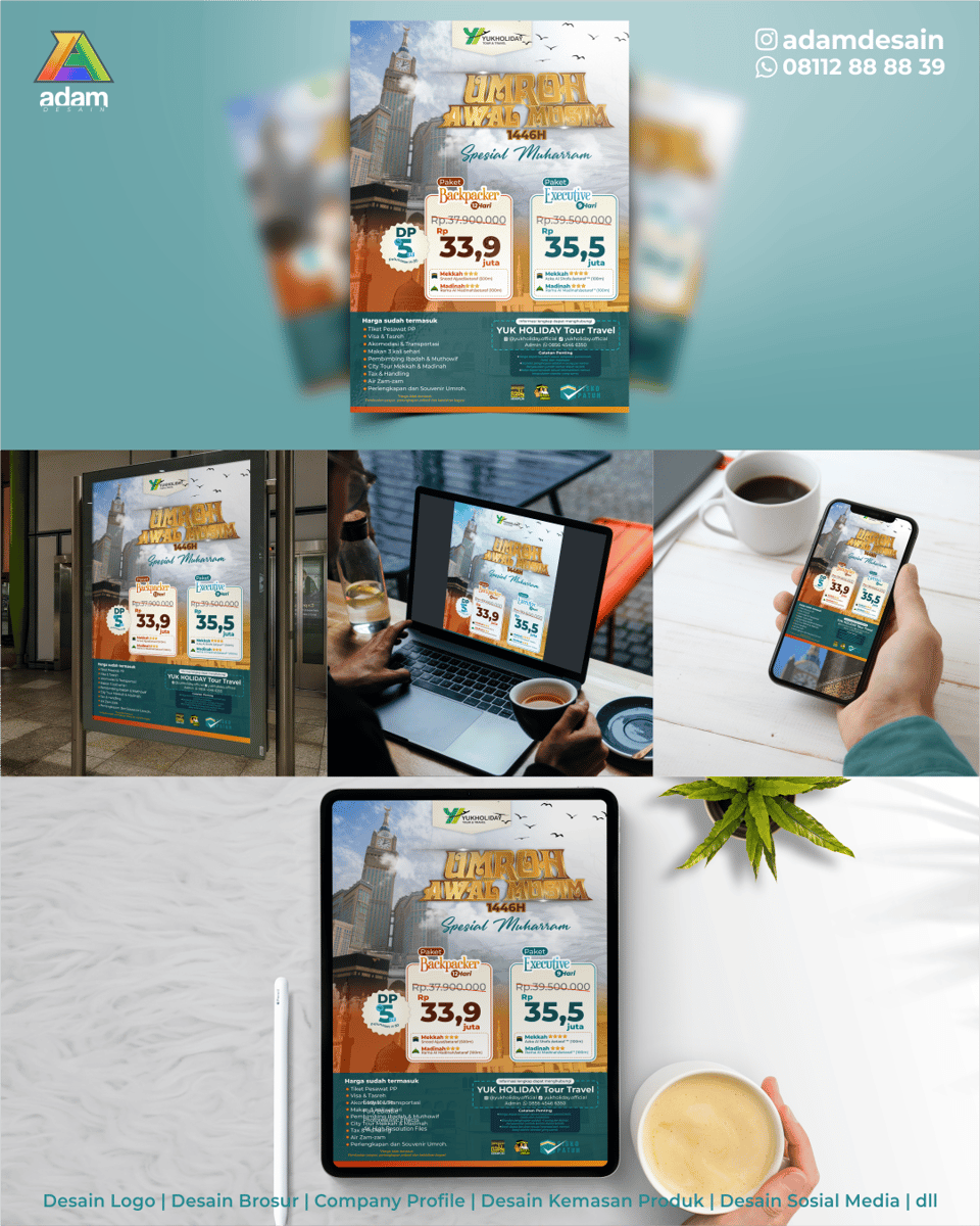 Image for Portofolio Desain Brosur Umrah