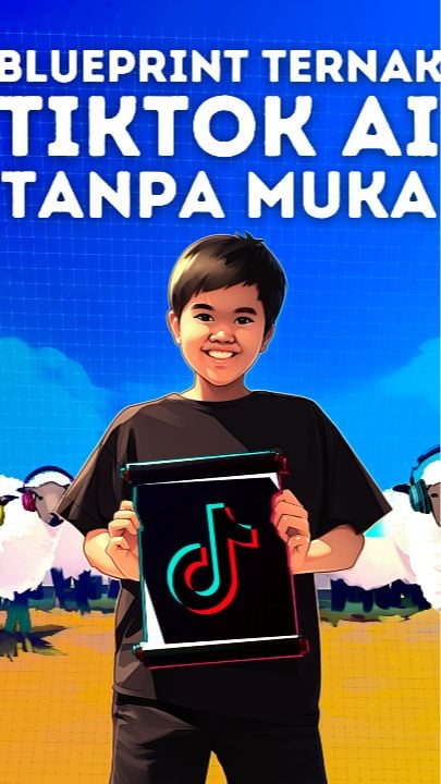 image for Ebook Blueprint Ternak Tiktok AI Tanpa Muka (99k) button