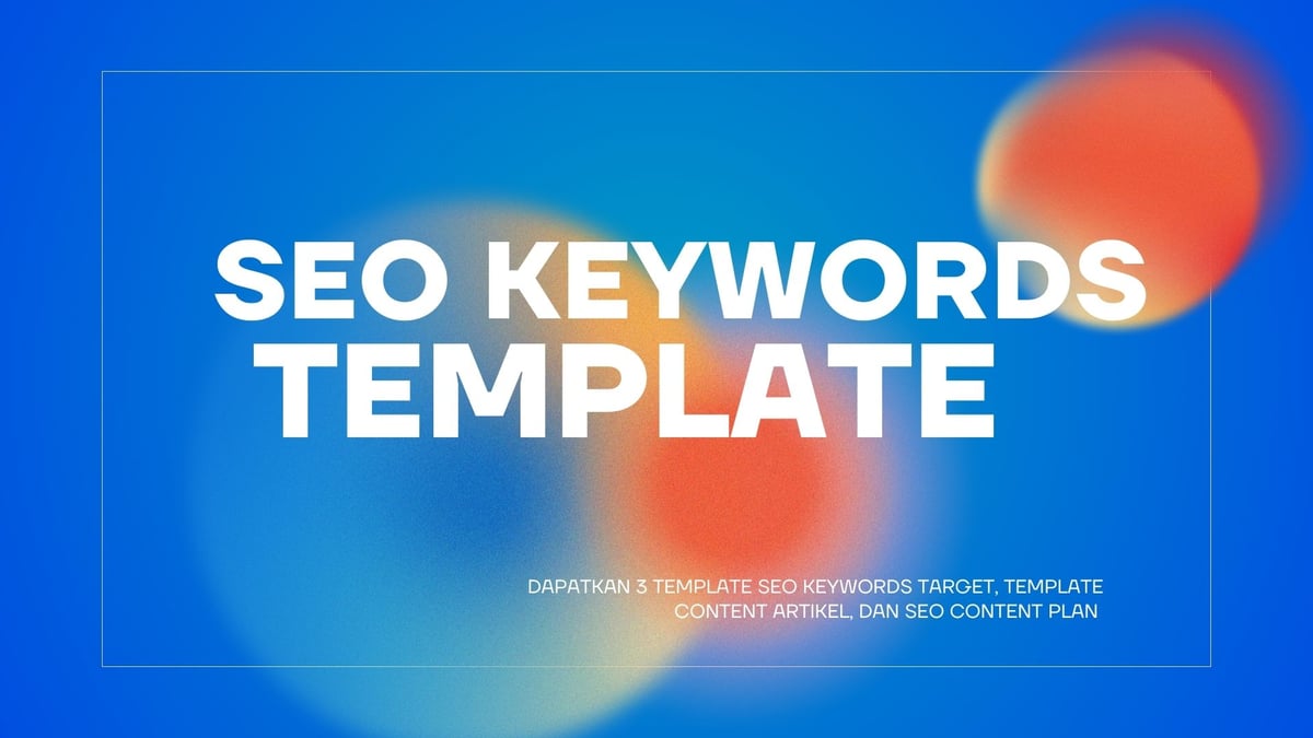 image for SEO Keywords Template button