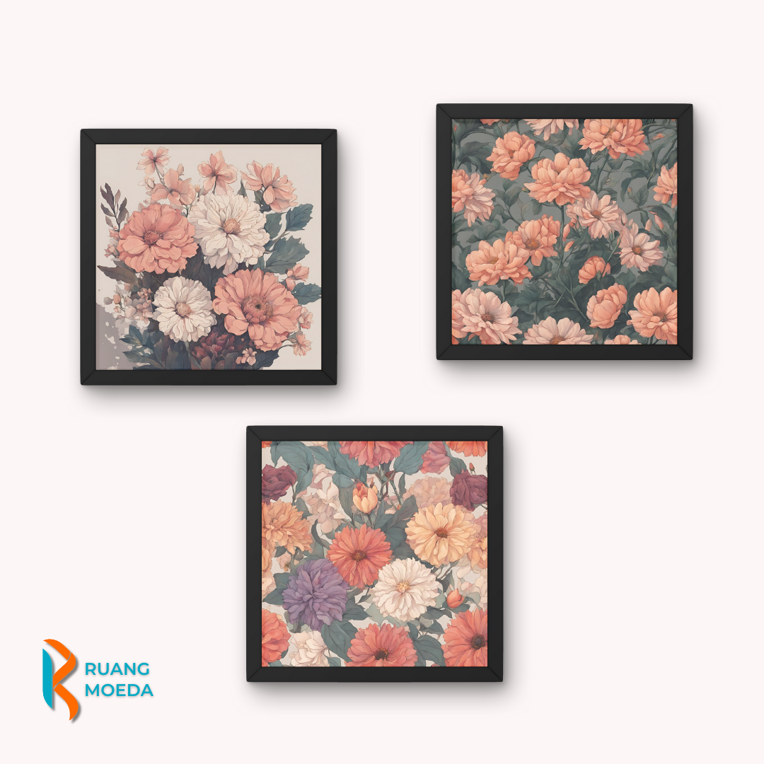 image for 40+ Design Hiasan Dinding Bunga Siap Cetak & Bisa Dikomersialkan button