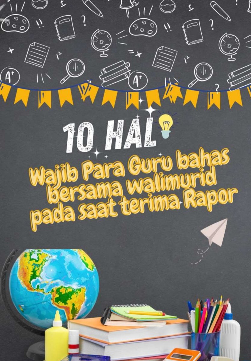 image for 10 Hal Wajib Para Guru Bahas Bersama Walimurid Pada saat Terima Rapor  button