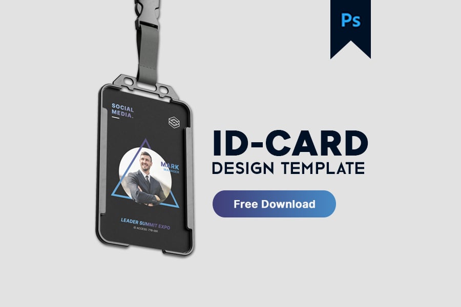 image for Free ID-Card Template Design button