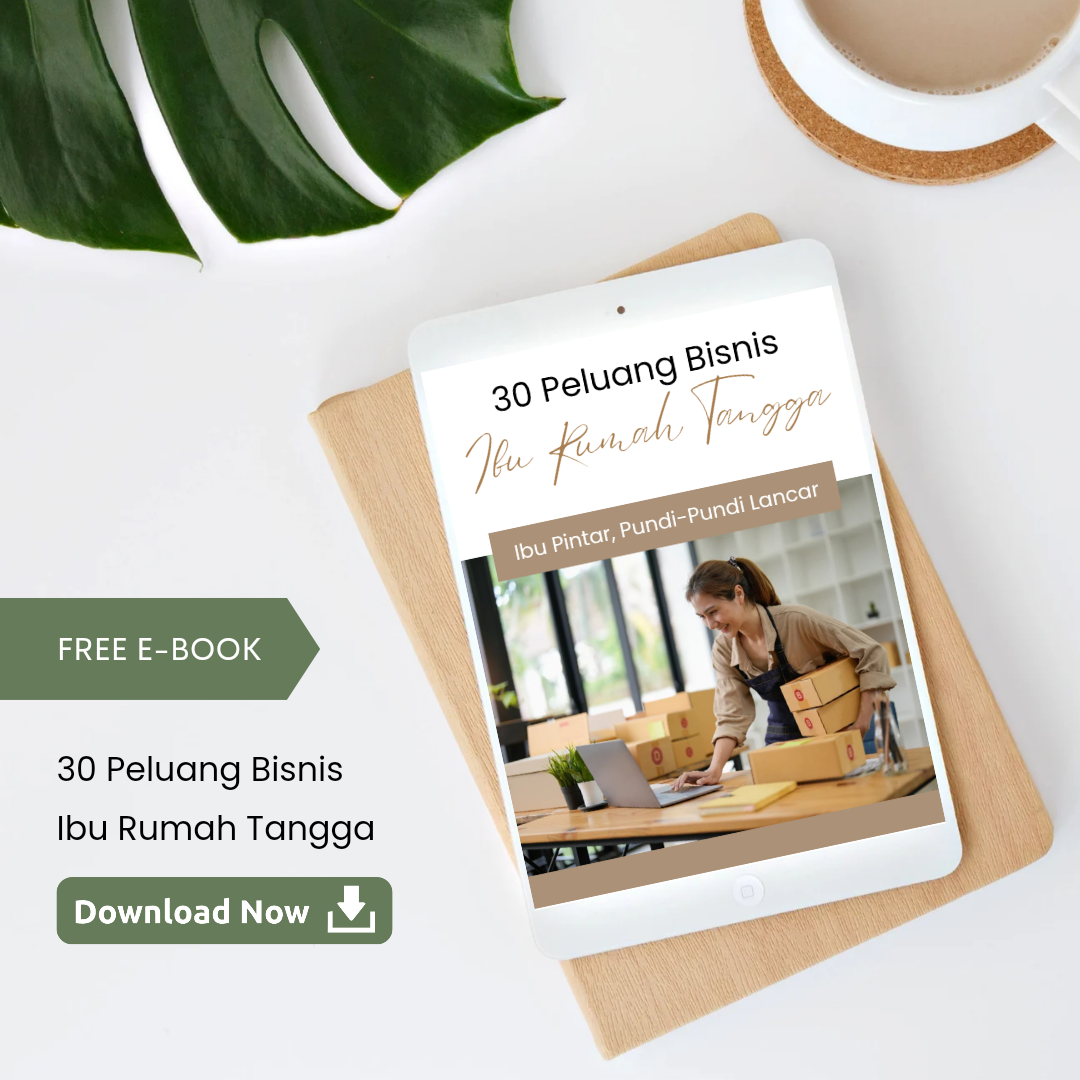 image for [FREE] Ebook | 30 Peluang Bisnis Ibu Rumah Tangga : Ibu Pintar, Pundi-Pundi Lancar button