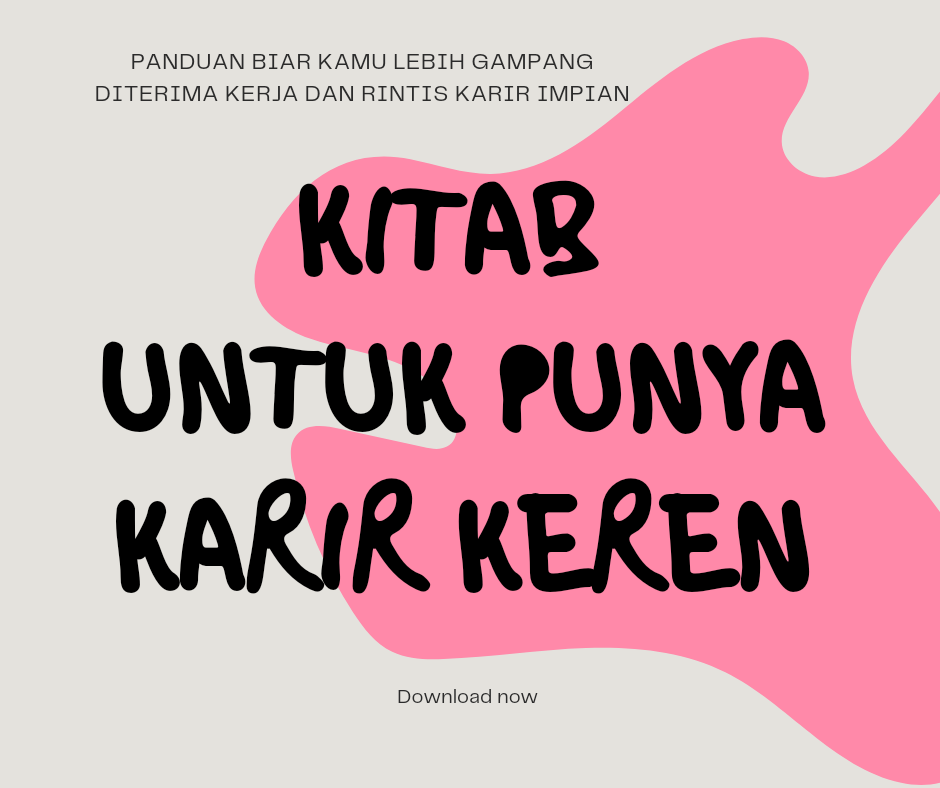 image for Kitab Untuk Punya Karir Keren 🧑‍🎓🗒️ button