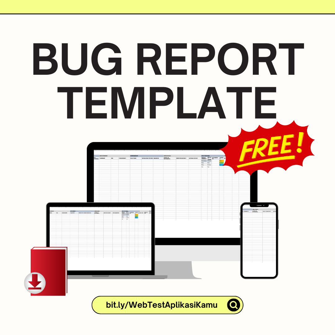 image for FREE Template | Excel Bug Reporting | Quality Assurance button