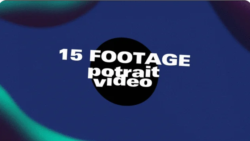 image for 15 Footage format Potrait Video untuk bahan pembuatan konten Reels/ Tiktok 😎 button