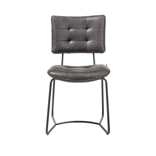 eetstoel julian microleder corsica antraciet cruquius stoelen