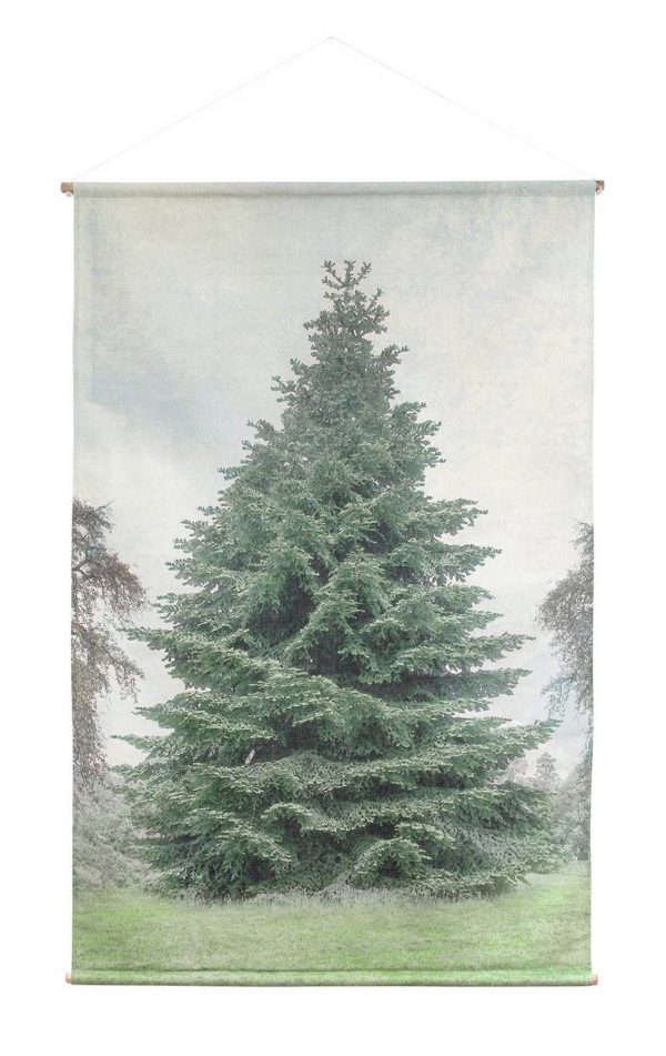 kerstboom print
