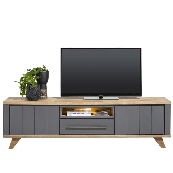 Tv meubel jardin 210 cruquius grijze kasten hout