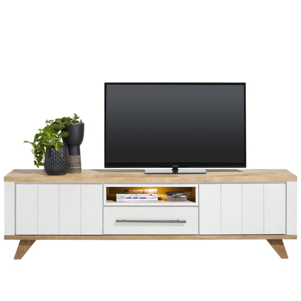 Tv meubel jardin 210 cruquius witte kasten hout