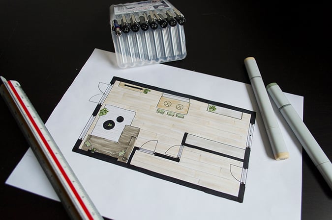 Nieuwbouwhuis inrichten