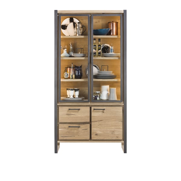 vitrinekast metalo woonprogramma hendersenhazel cruquius hout metaal
